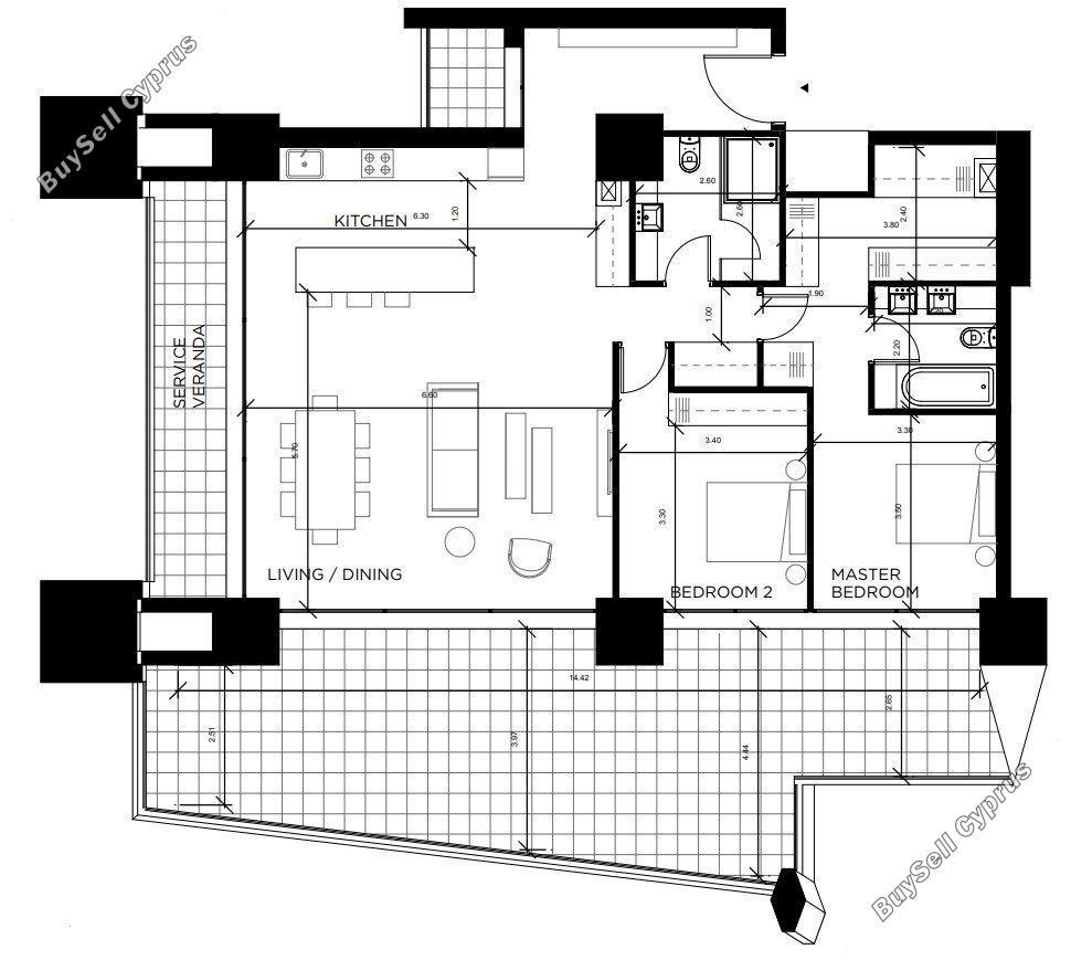 2 bedroom apartment for rent potamos germasogeias limassol 8126786 image 16232735