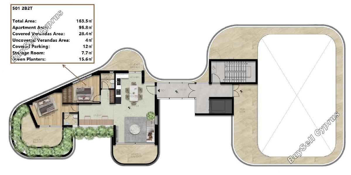 3 bedroom apartment for sale paphos municipality paphos 8093996 image 13191546