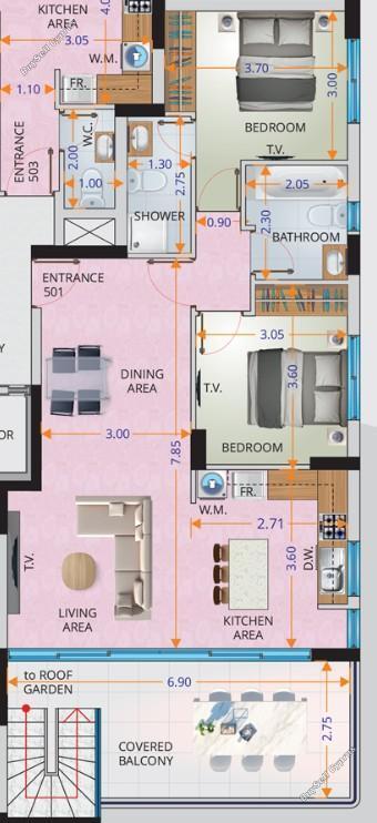 2 bedroom penthouse for sale mackenzie larnaca 7738307 image 11736999
