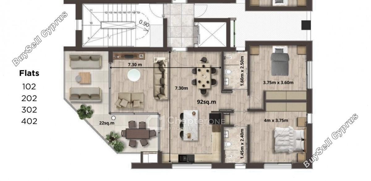 2 bedroom penthouse for sale acropolis nicosia 8348917 image 14686545