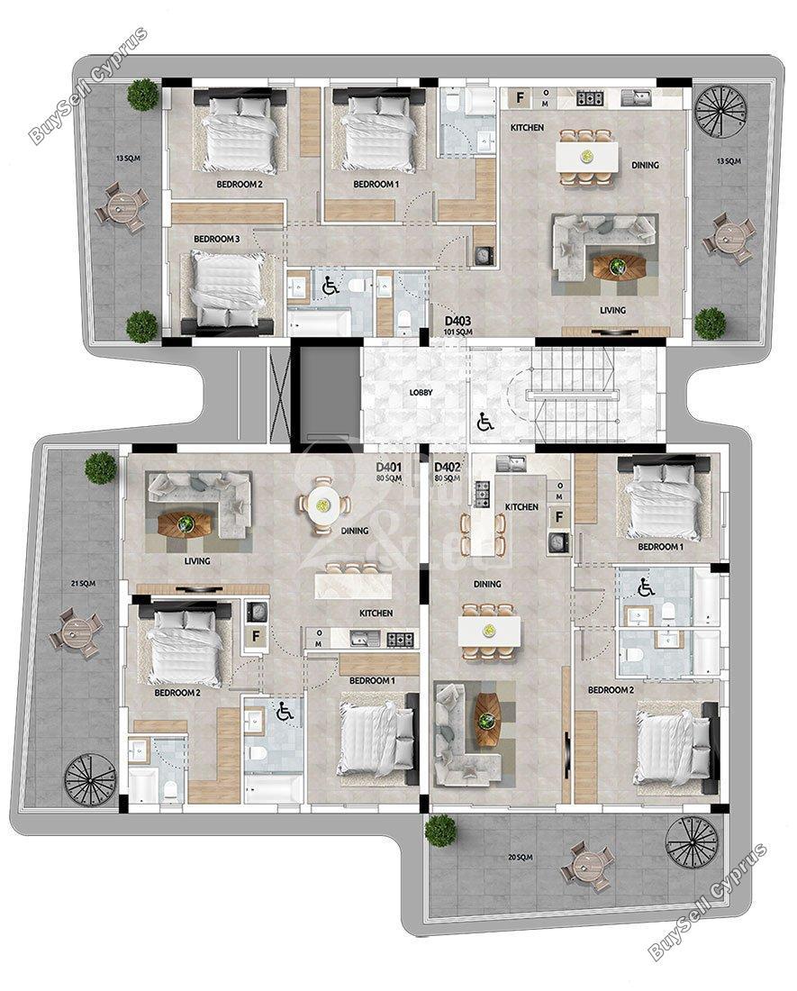 3 bedroom penthouse for sale livadia larnacas larnaca 1889727 image 12816381