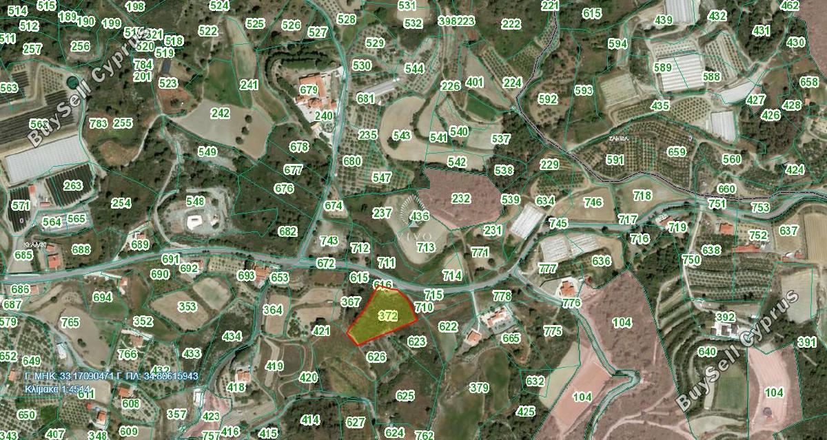 5017 SQM Land for sale in Kellaki, Limassol 11310047