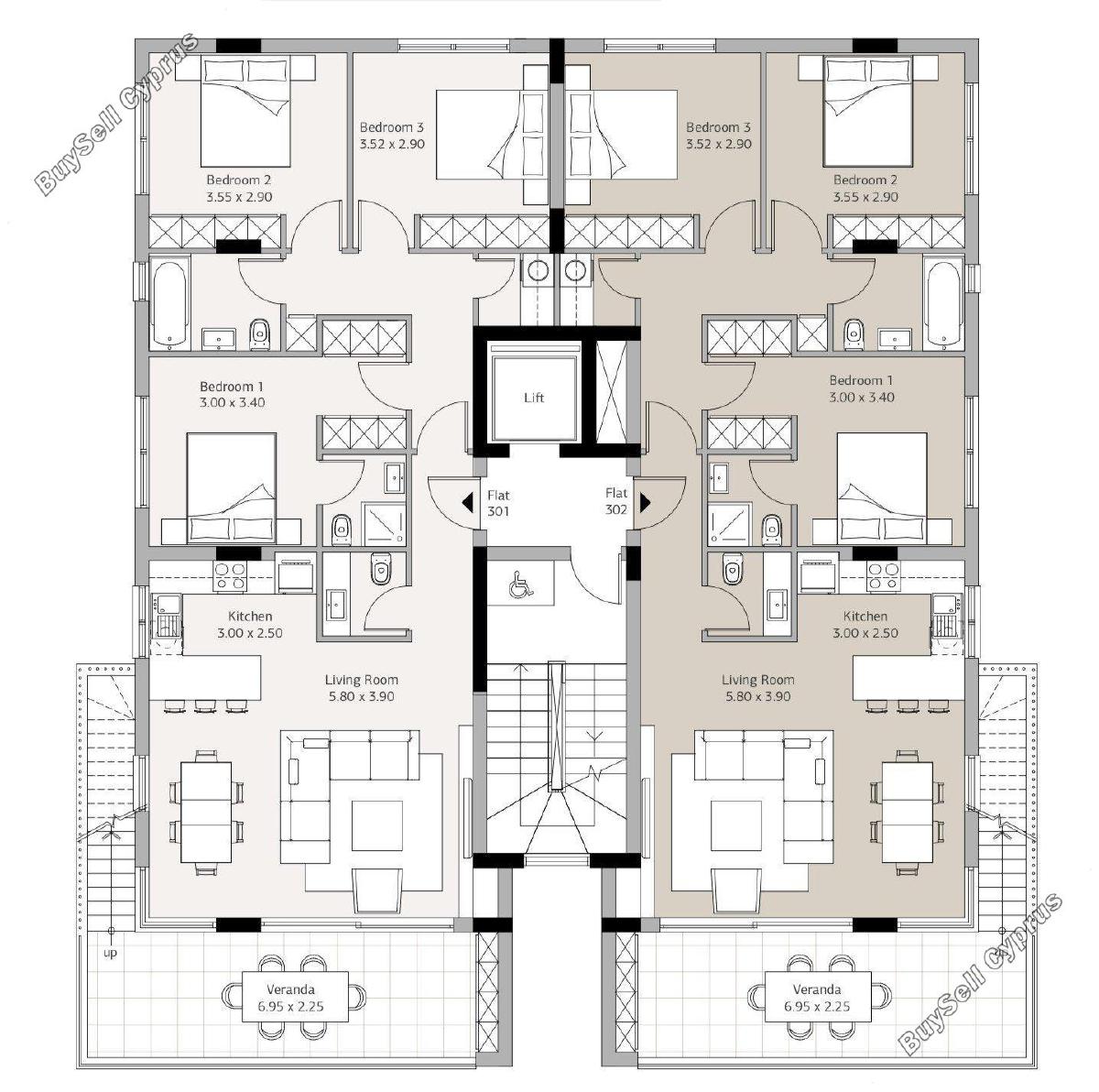 3 bedroom penthouse for sale agios nektarios limassol 1553037 image 14083737