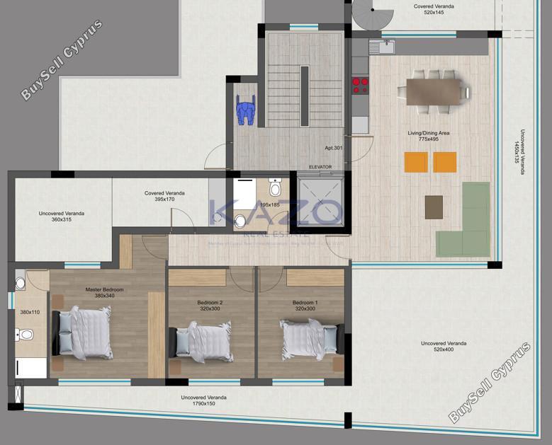 3 bedroom penthouse for sale panthea limassol 7751037 image 10279661
