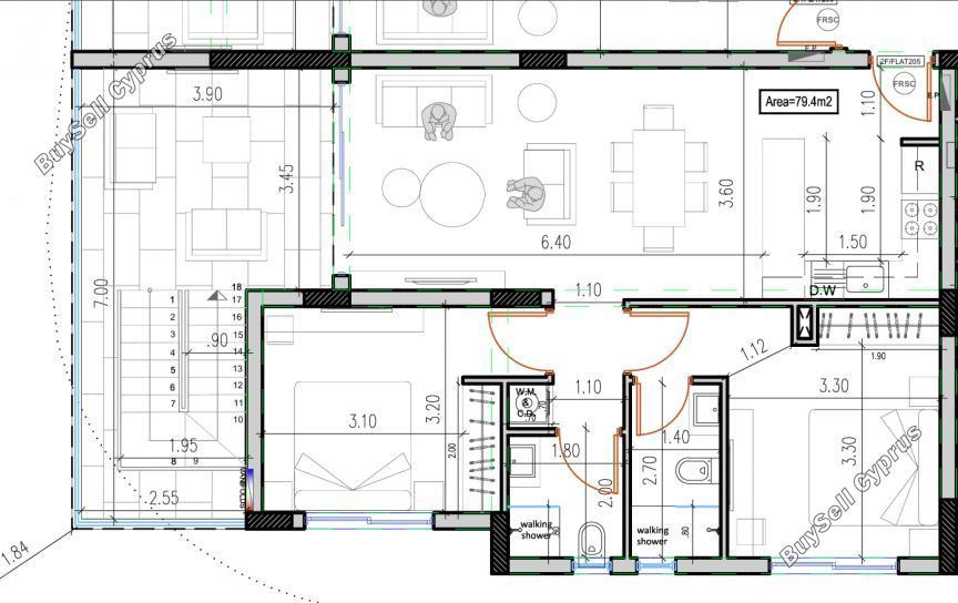 2 bedroom penthouse for sale aradippou larnaca 8081237 image 13096113