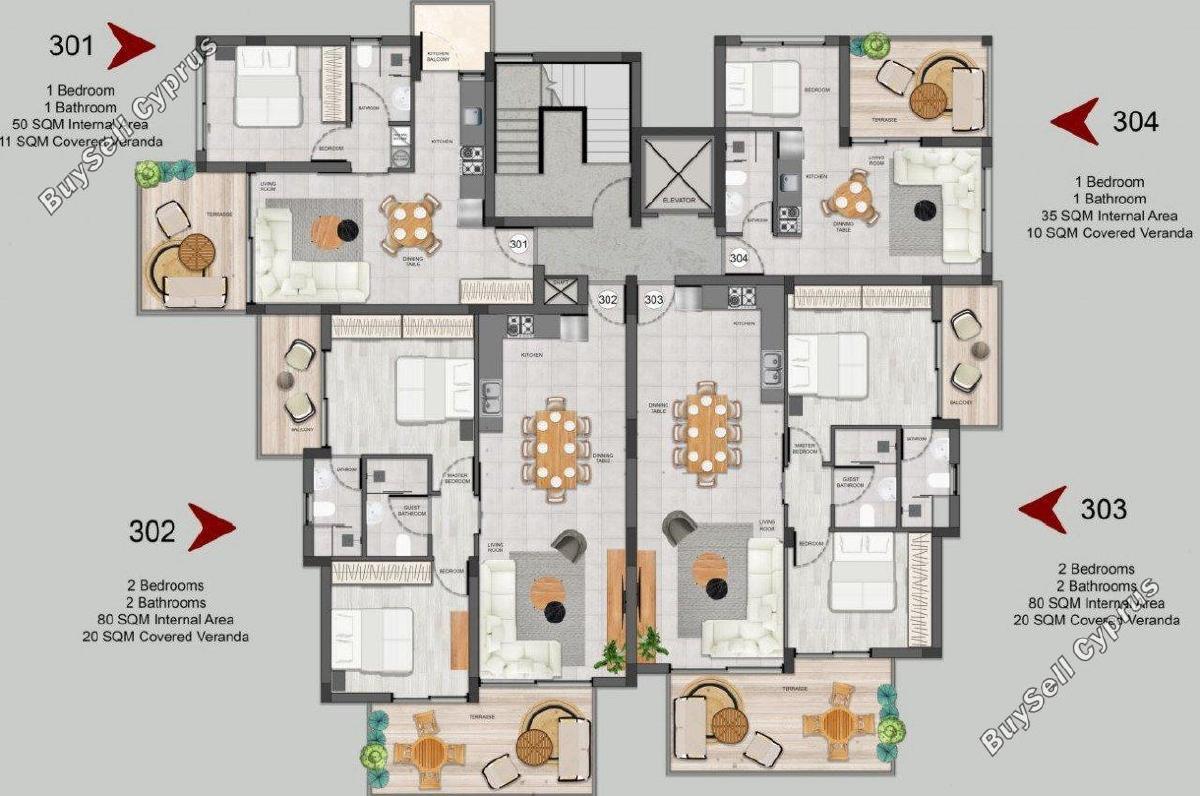 2 bedroom penthouse for sale agios athanasios limassol 1680437 image 17019041
