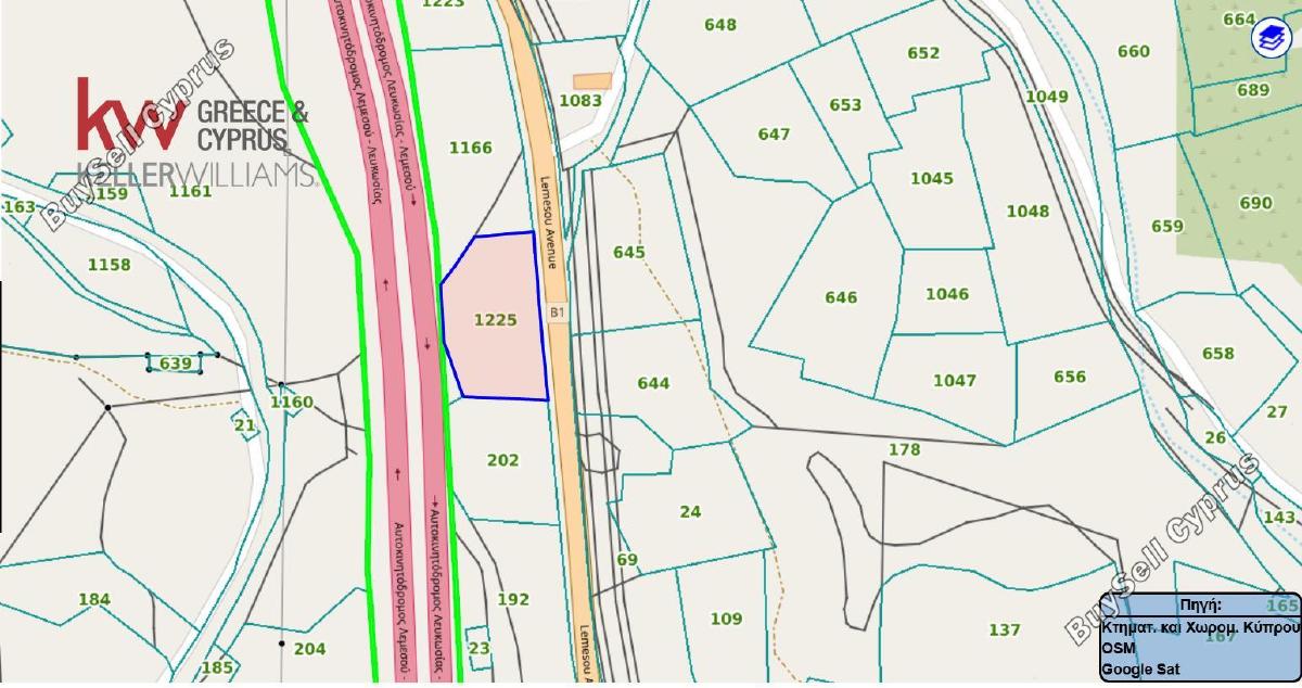 3131 SQM Plot for sale in Mosfiloti, Larnaca 16155975