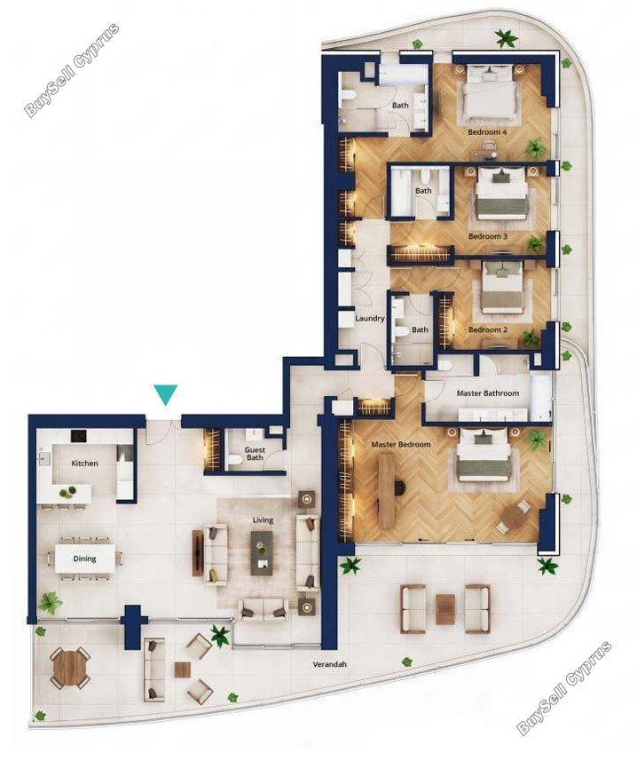 3 bedroom apartment for sale limassol marina limassol 8826837 image 17102059