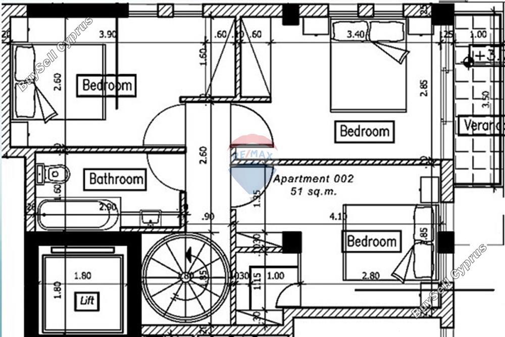 3 bedroom maisonette for sale dekeleia larnaca 8376937 image 14641769