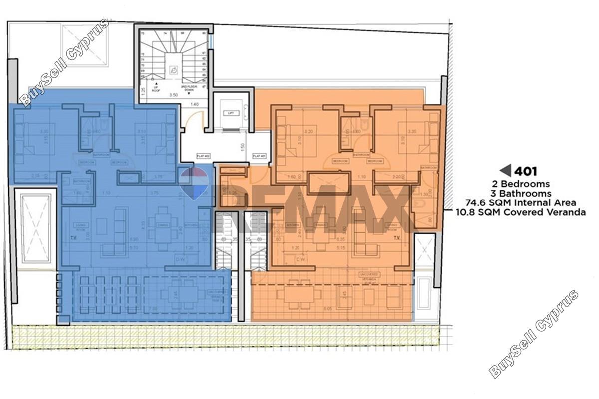 2 bedroom penthouse for sale larnaca municipality larnaca 8680947 image 16089888