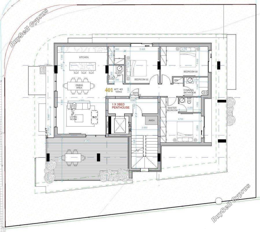 3 bedroom penthouse for sale paphos municipality paphos 1788557 image 13160588