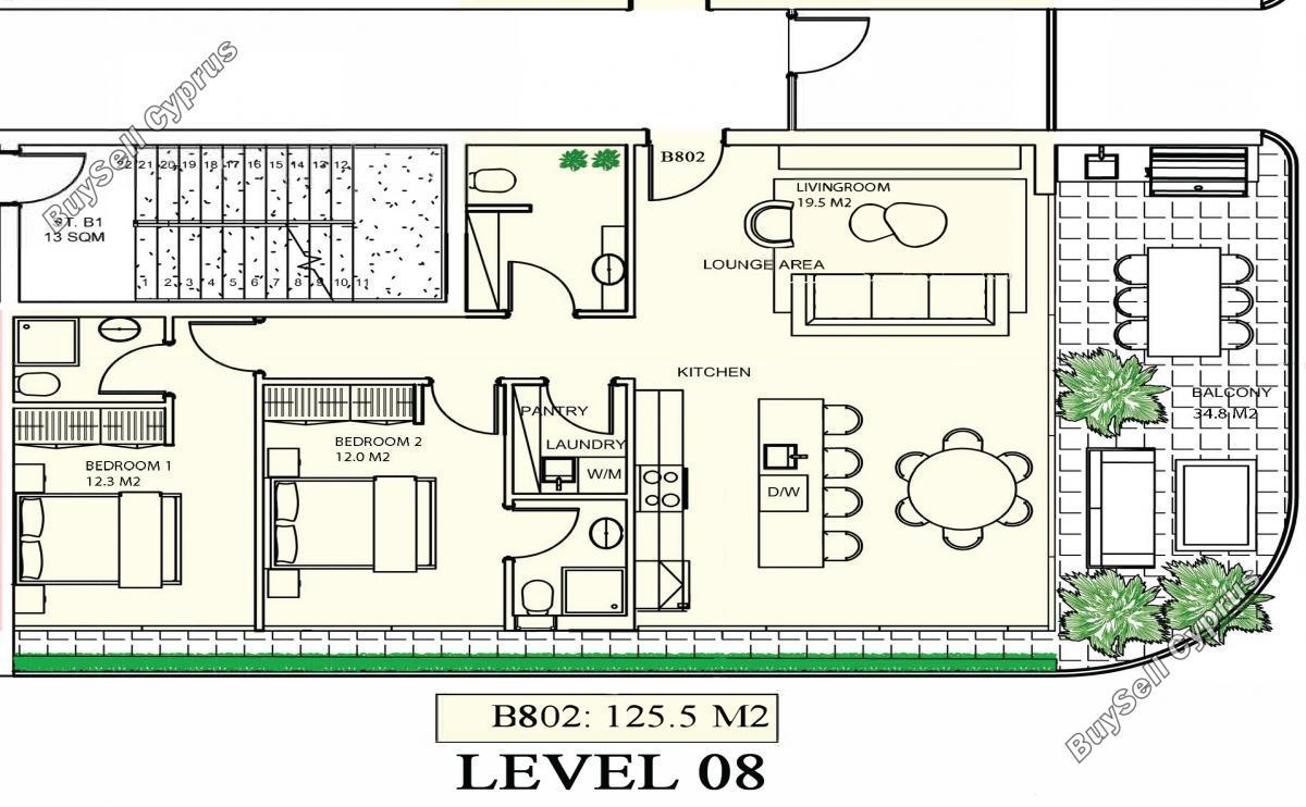 2 bedroom penthouse for sale makedonitissa nicosia 1467957 image 16164848