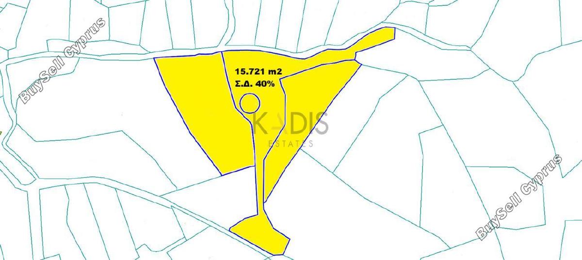 15721 SQM Land for sale in Mandria Lemesou, Limassol 15741790