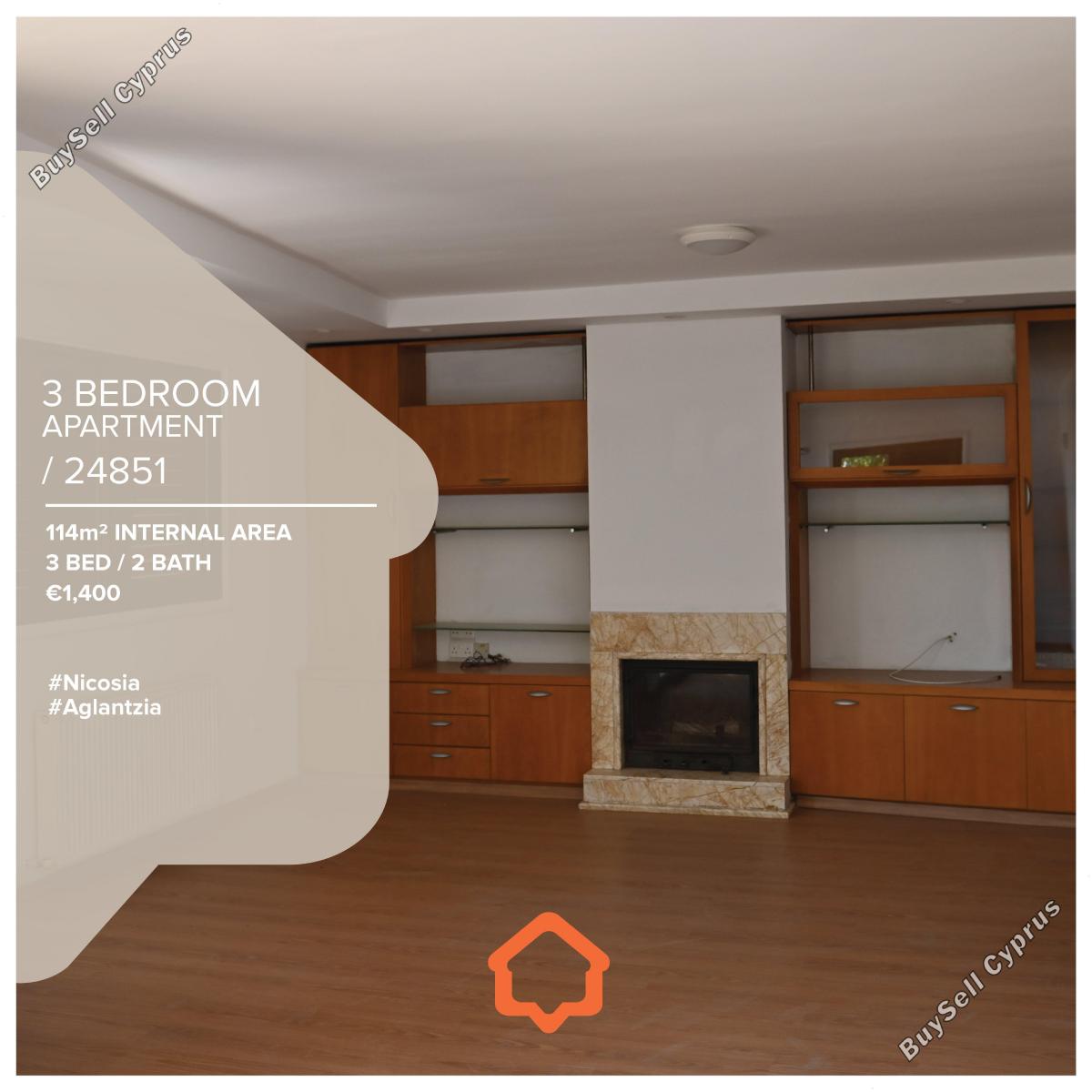 3 bedroom apartment for rent aglantzia nicosia 1581177 image 5375466