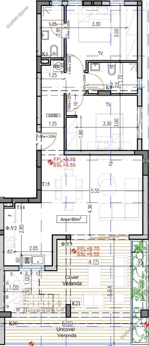 2 bedroom penthouse for sale larnaca municipality larnaca 8473387 image 15800145