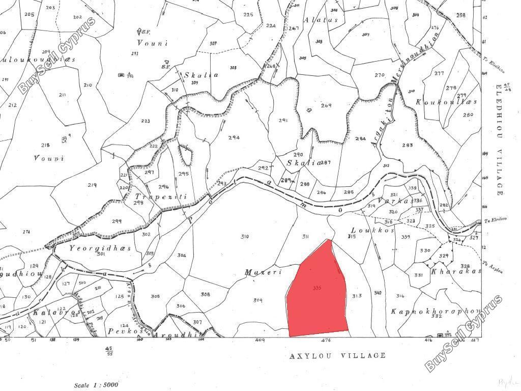 land for sale axylou paphos 1387487 image 15599411
