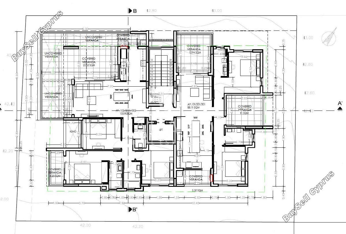 3 bedroom penthouse for sale linopetra limassol 8692587 image 16156246