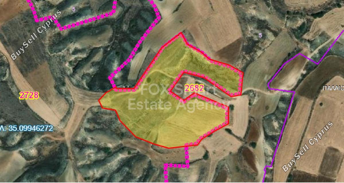 27425 SQM Land for sale in Meniko, Nicosia 5139688
