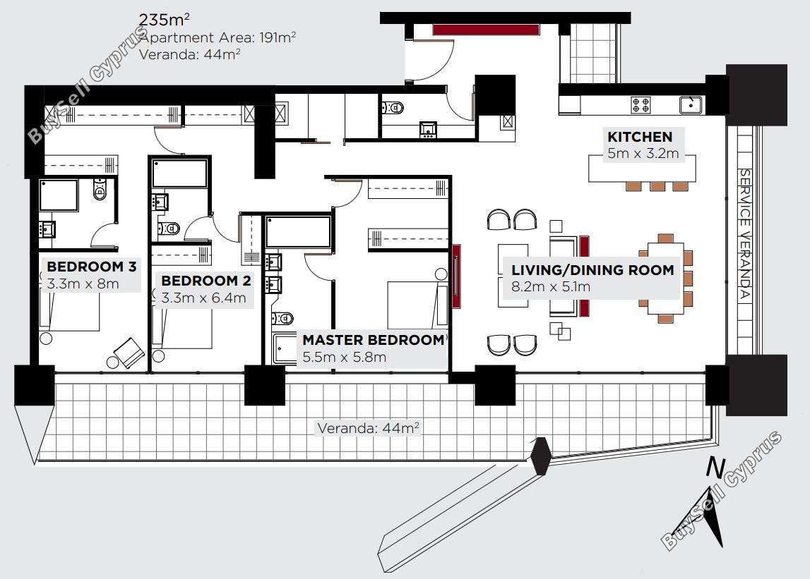3 bedroom apartment for sale potamos germasogeias limassol 1421297 image 12646278