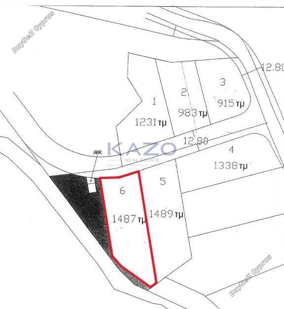 1487 SQM Plot for sale in Paramytha, Limassol 16586648