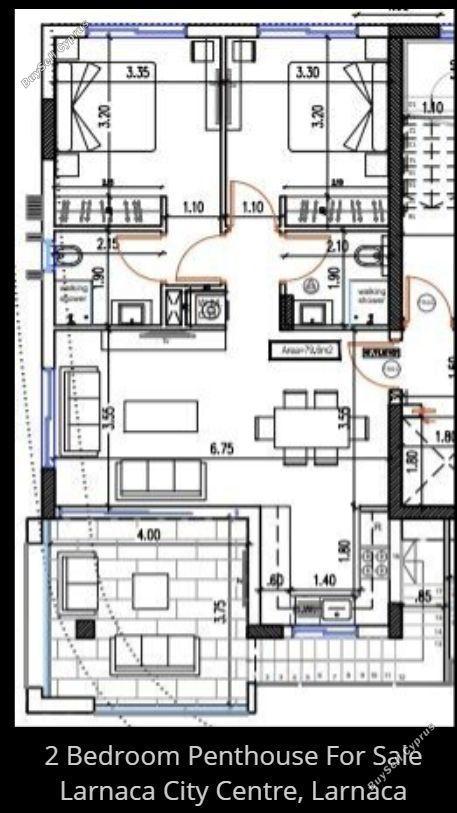 2 bedroom penthouse for sale larnaca municipality larnaca 8545128 image 15529985