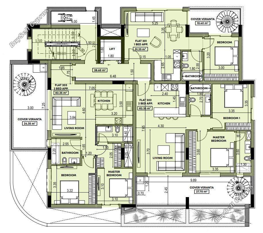 2 bedroom penthouse for sale kato polemidia limassol 7961828 image 14300030