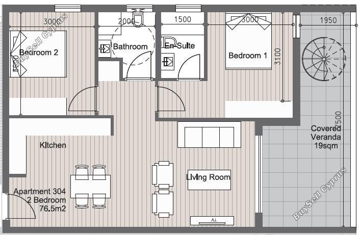 2 bedroom penthouse for sale agios nicolaos limassol 8056238 image 15612185