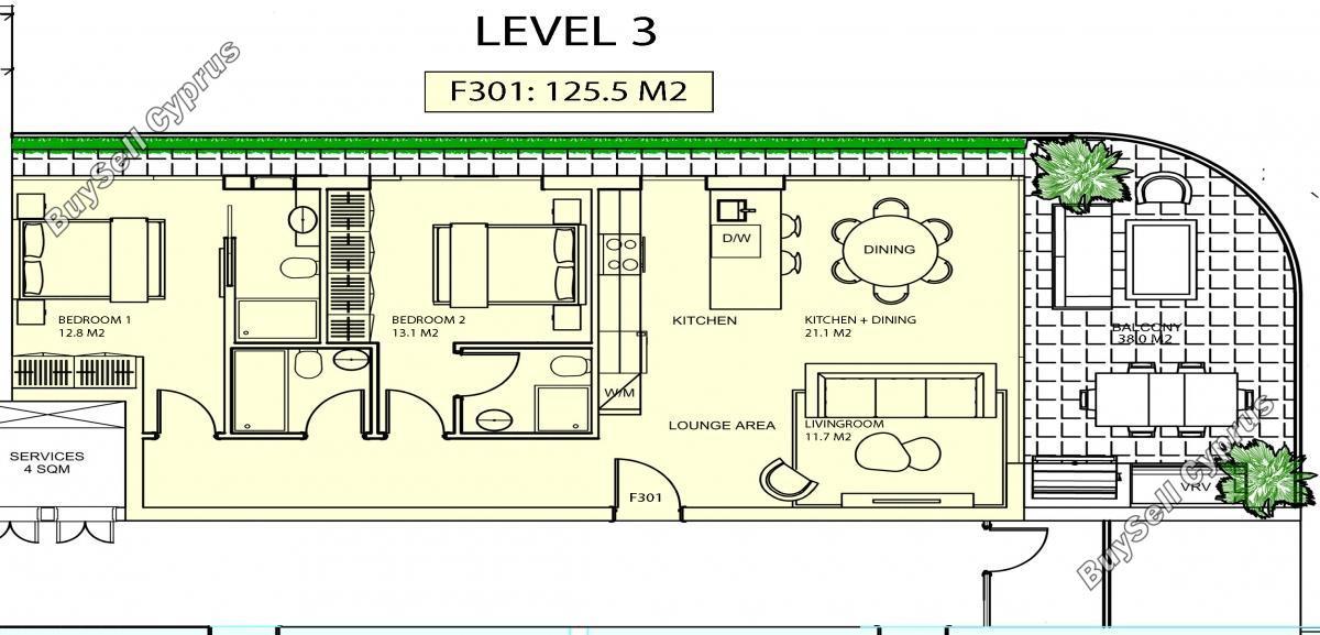 2 bedroom penthouse for sale makedonitissa nicosia 1467938 image 16244497