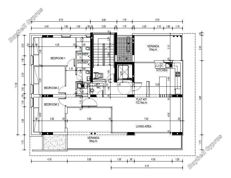 3 bedroom entire floor apartment for sale strovolos nicosia 1661938 image 15461995
