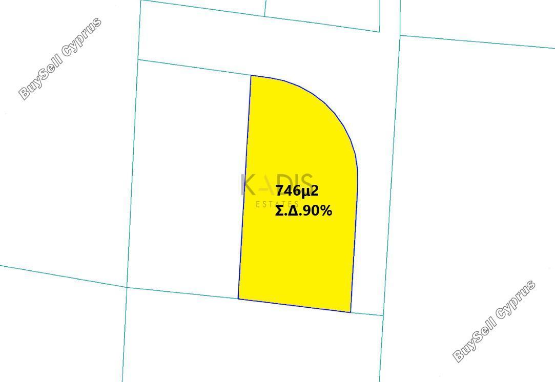 746 SQM Plot for sale in Nisou, Nicosia 16031920