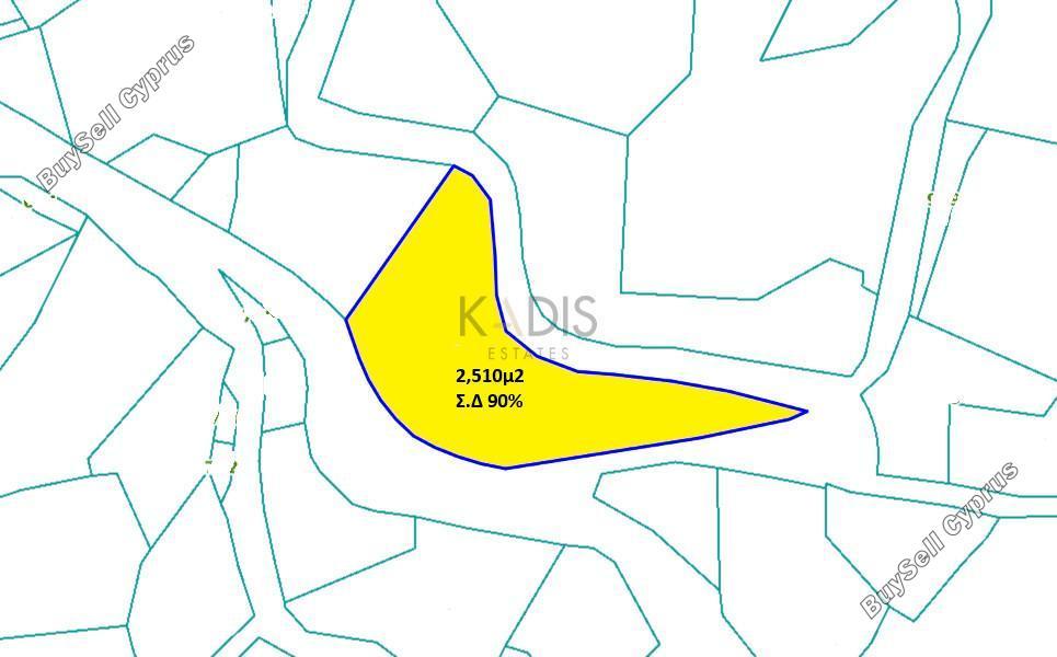 2510 SQM Land for sale in Vavatsinia, Larnaca 10952244