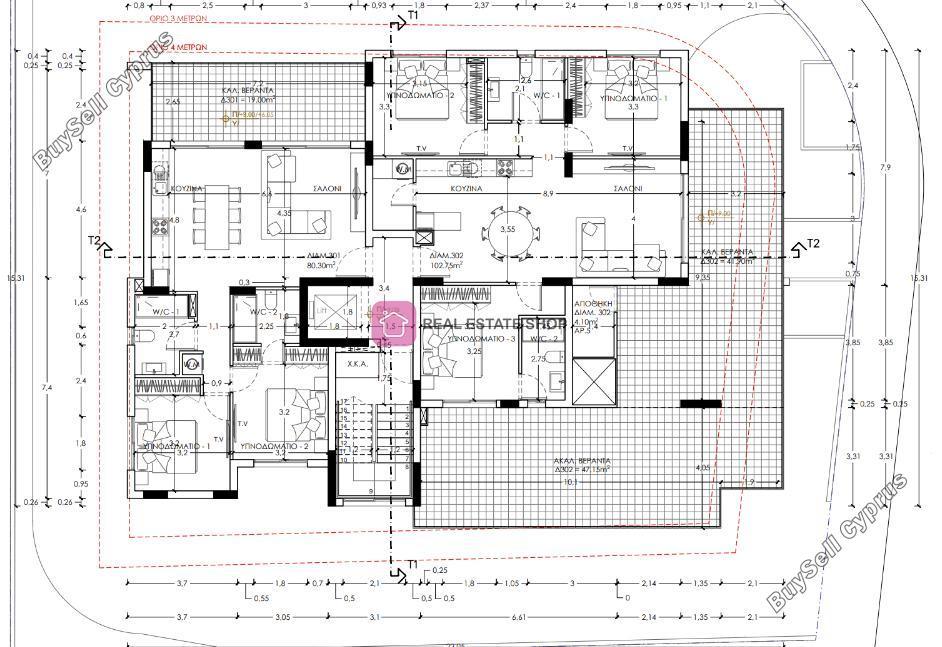 3 bedroom apartment for sale agios dometios nicosia 8180088 image 13569463