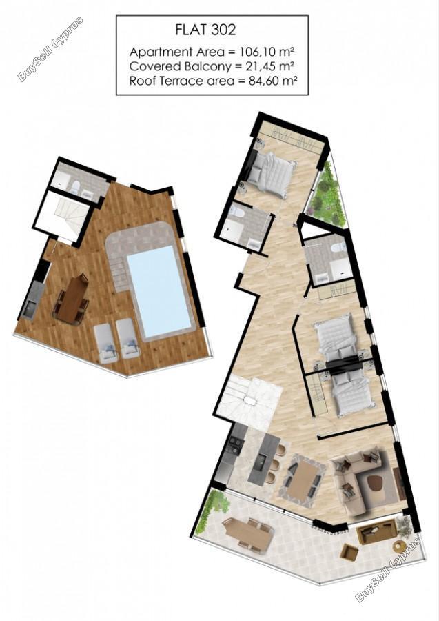 3 bedroom penthouse for sale kato paphos universal paphos 7737288 image 14185146
