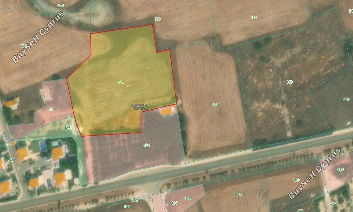6065 SQM Land for sale in Agia Thekla, Famagusta 4934269