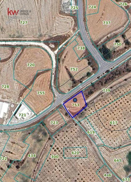 1227 SQM Plot for sale in Athienou, Larnaca 16125205