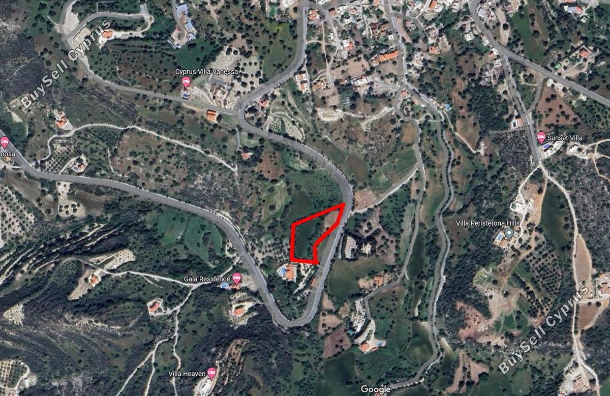 6010 SQM Land for sale in Peristerona Pafou, Paphos 1299268