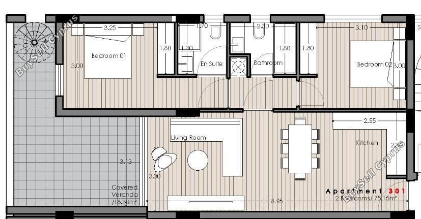 2 bedroom penthouse for sale agios athanasios limassol 8437209 image 15611684