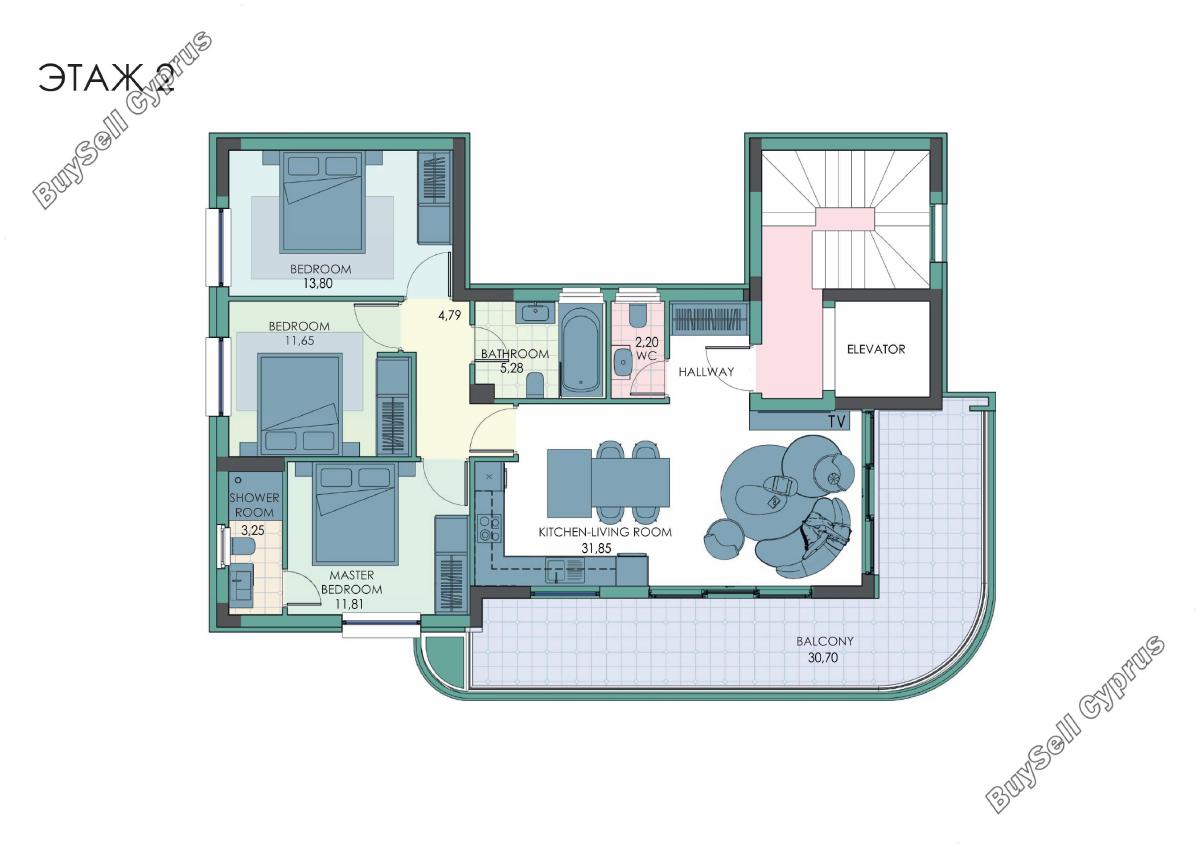 3 bedroom apartment for sale agios nektarios limassol 7741309 image 10246153