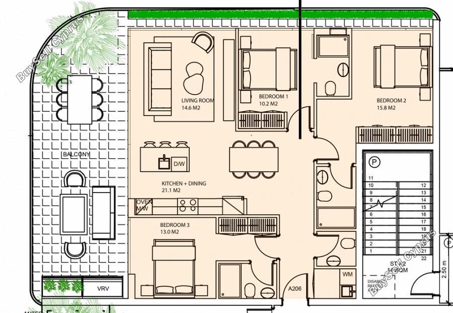 3 bedroom apartment for sale egkomi nicosia 7735819 image 12545468