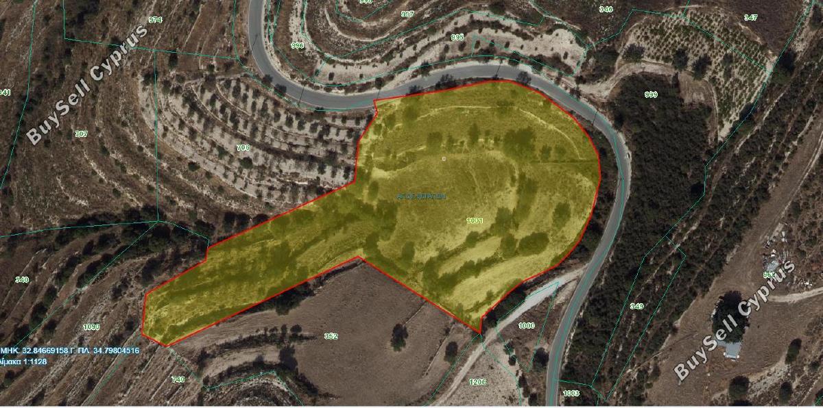 11613 SQM Land for sale in Agios Therapon, Limassol 4995225