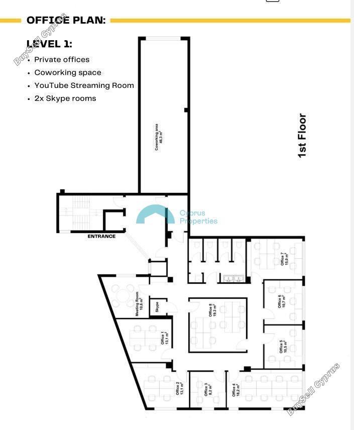 studio office for rent limassol municipality limassol 1616829 image 14171730