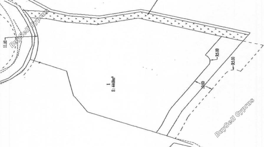 5688 SQM Plot for sale in Evrychou, Nicosia 16166707