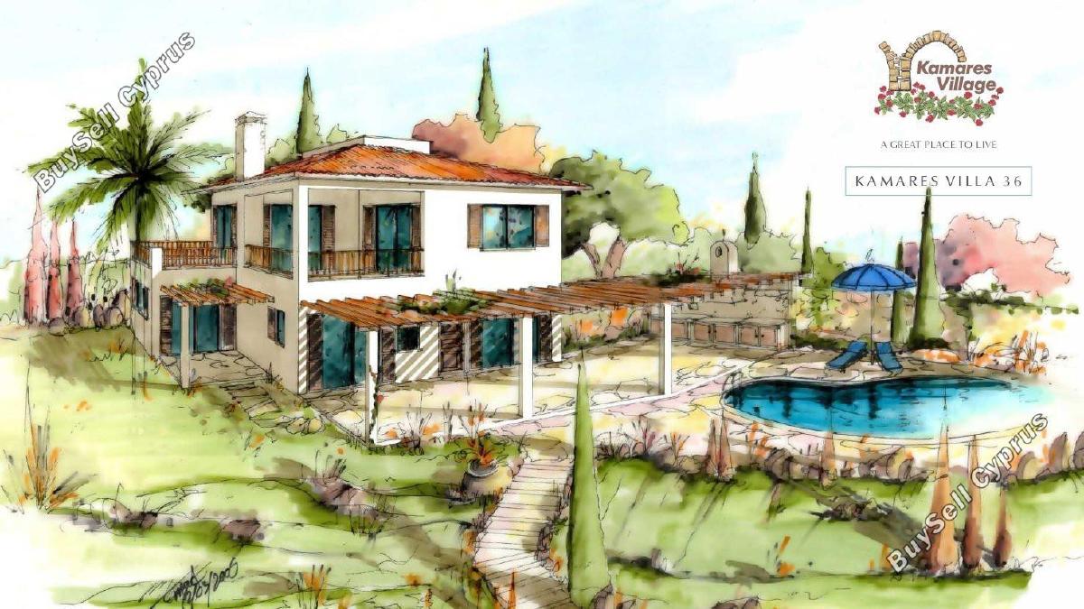 3 Bedroom Detached house for sale in Kamares Tala, Paphos 16515908