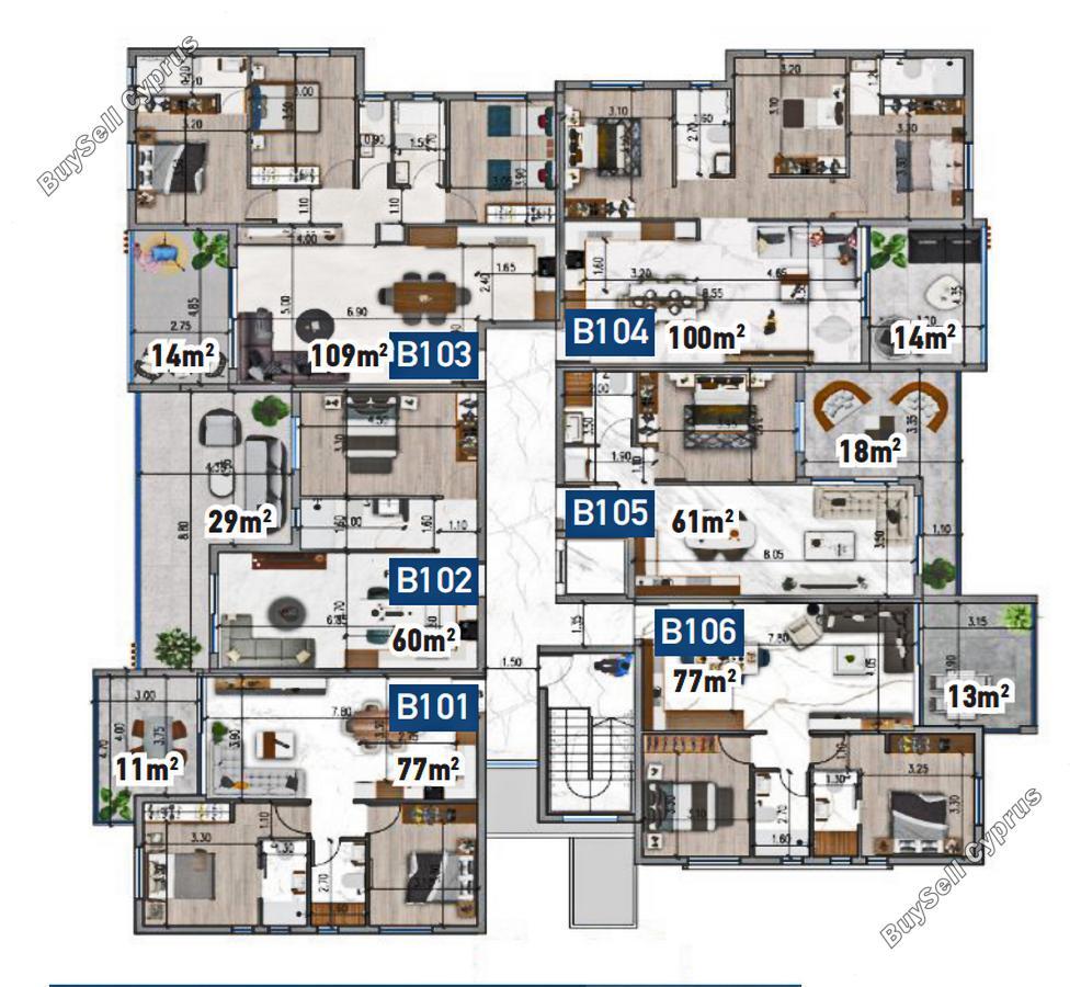 2 bedroom penthouse for sale xylofagou larnaca 8661239 image 15985241