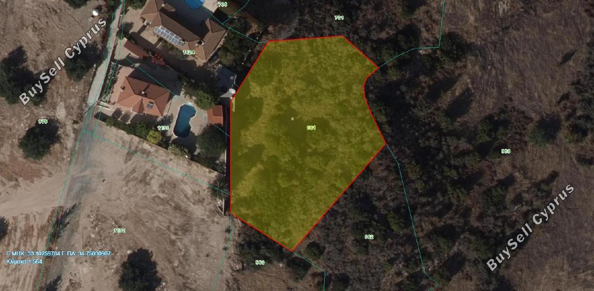2007 SQM Land for sale in Foinikaria, Limassol 2657610
