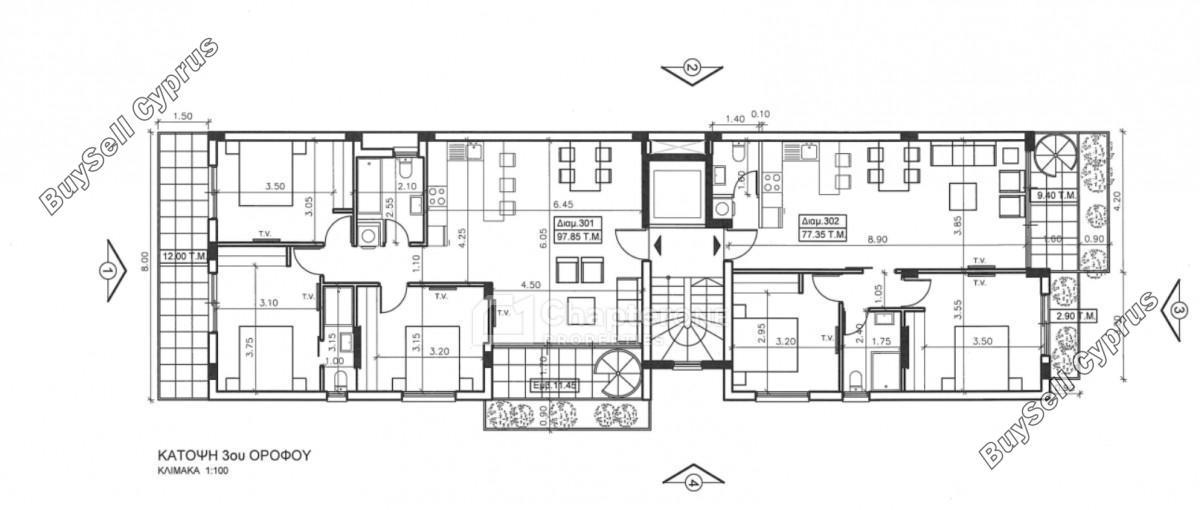 3 bedroom penthouse for sale agios dometios nicosia 8345369 image 14721746