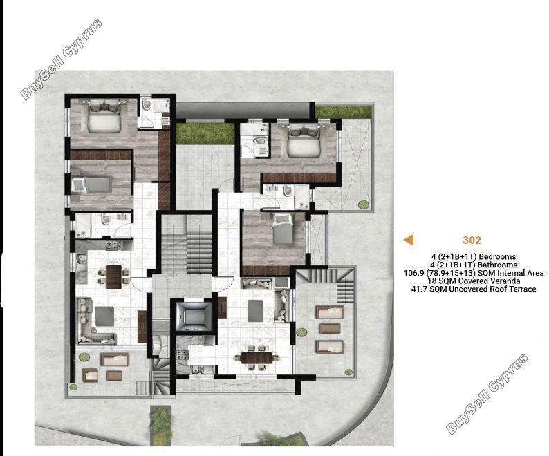 3 bedroom apartment for sale zakaki limassol 1555469 image 3877581