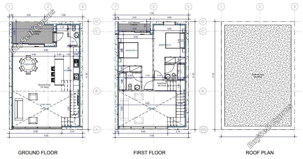 2 bedroom town house for sale kato paphos paphos 1290979 image 16546065
