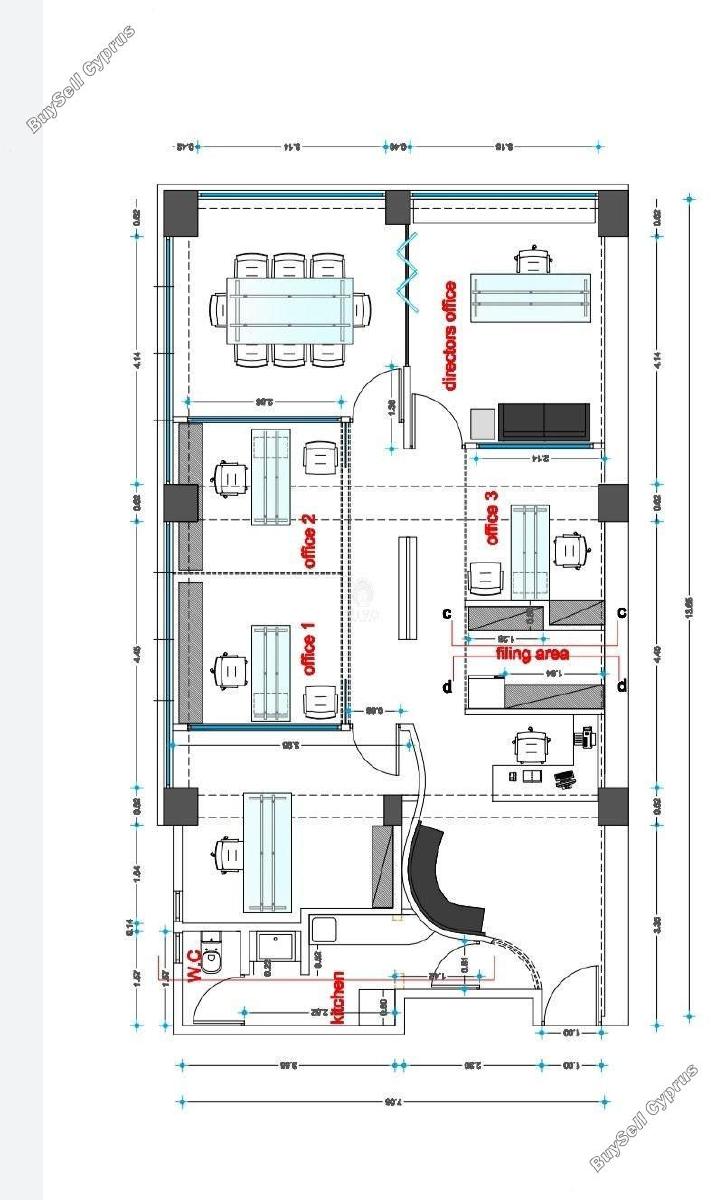 studio office for rent limassol municipality limassol 1075289 image 6195462