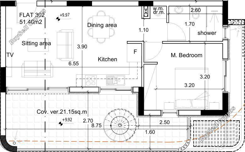 1 bedroom penthouse for sale aradippou larnaca 8620789 image 15888074